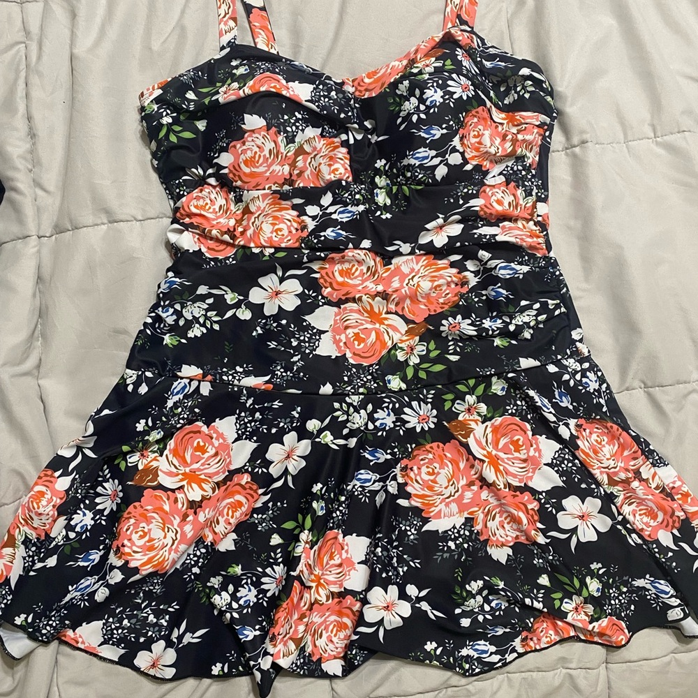 Floral Women's One Piece Swimsuit